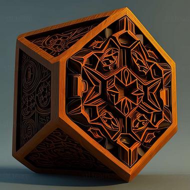 3D model TesserAct game (STL)